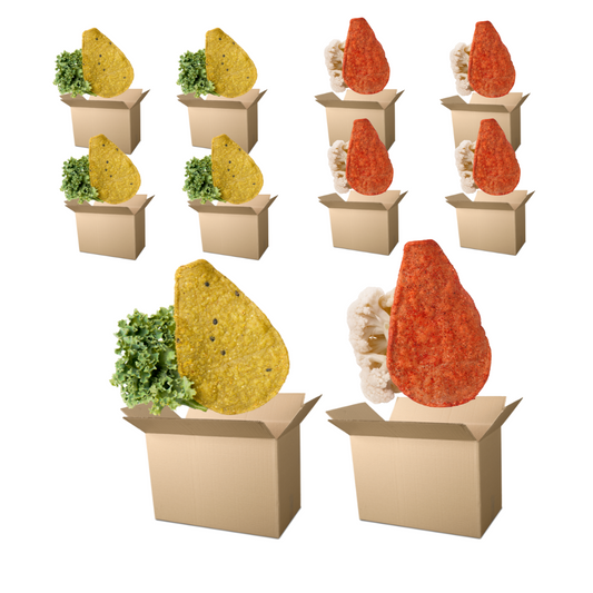 10-Pack Premium Chips de Coliflor y Kale